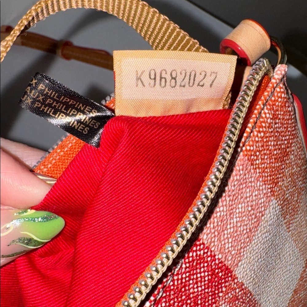 Dooney & Bourke Ginger Crossbody Bag Quadretto Check - Picture 7 of 8